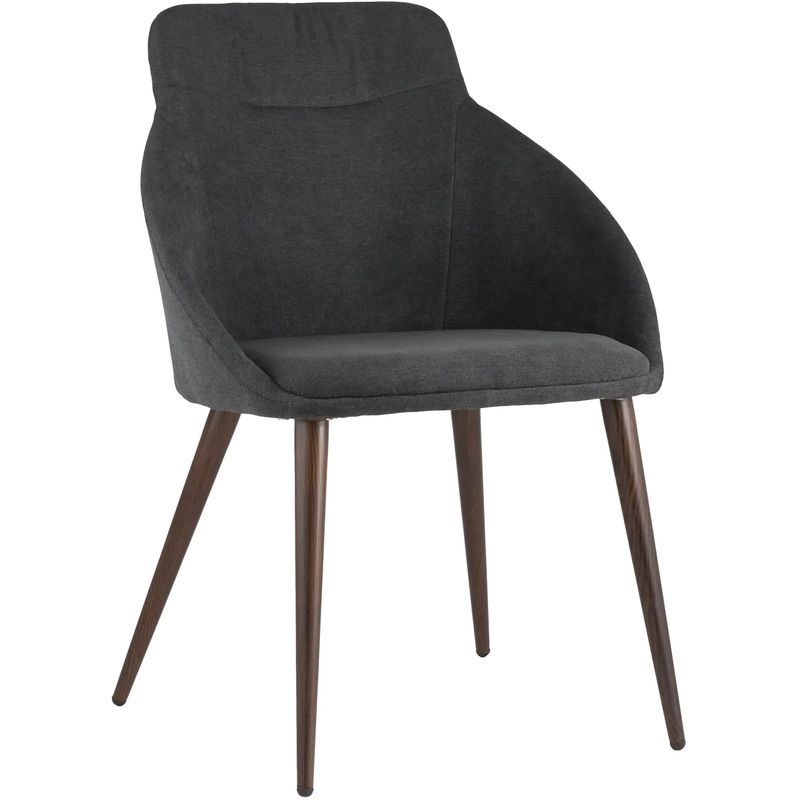 Стул Queenie Chair Серый Цвет Серый Коричневый Стул Queenie Chair Серый Цвет Серый Коричневый в Костроме | Loft Concept