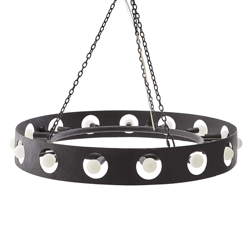 Люстра Arteriors REDONDO CHANDELIER Черный Люстра Arteriors REDONDO CHANDELIER Черный в Костроме | Loft Concept