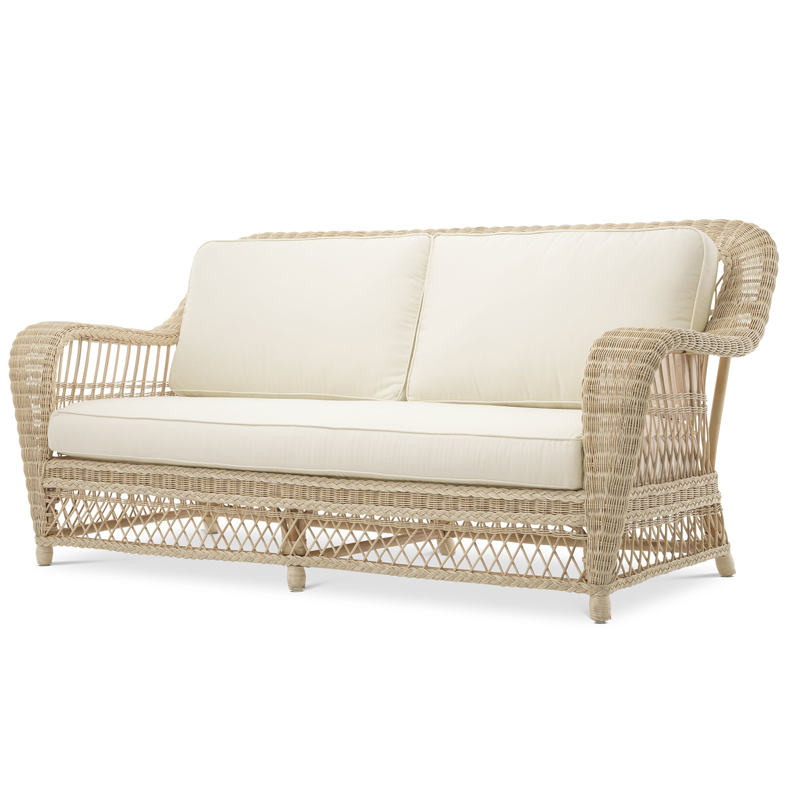 Диван Eichholtz Sofa Barbados Древесина Молочный Диван Eichholtz Sofa Barbados Древесина Молочный в Костроме | Loft Concept