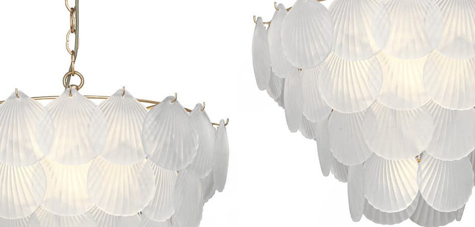 Люстра Transparent Glass Shells Люстра Transparent Glass Shells - Loft-Concept в Костроме