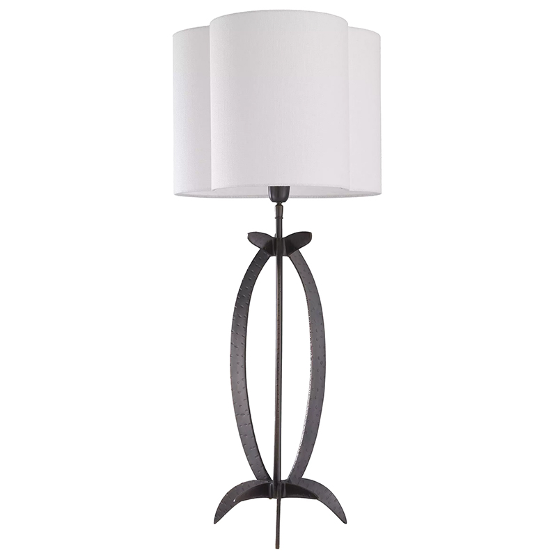Настольная лампа Eichholtz Table Lamp Luciano Черный Белый Настольная лампа Eichholtz Table Lamp Luciano Черный Белый в Костроме | Loft Concept