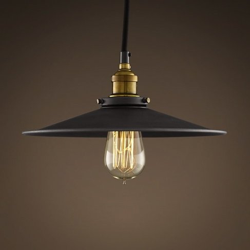 Подвесной светильник Loft Cone Pendant 30 Черный Подвесной светильник Loft Cone Pendant 30 Черный в Костроме | Loft Concept