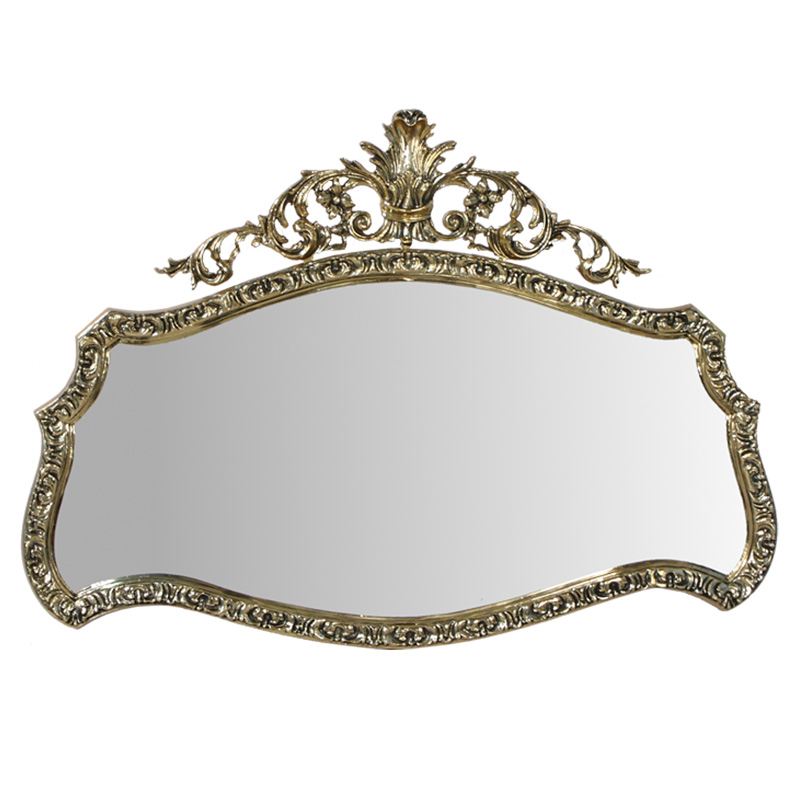 Зеркало настенное в бронзовой раме Royal Gold Mirrors Золотой Зеркало настенное в бронзовой раме Royal Gold Mirrors Золотой в Костроме | Loft Concept