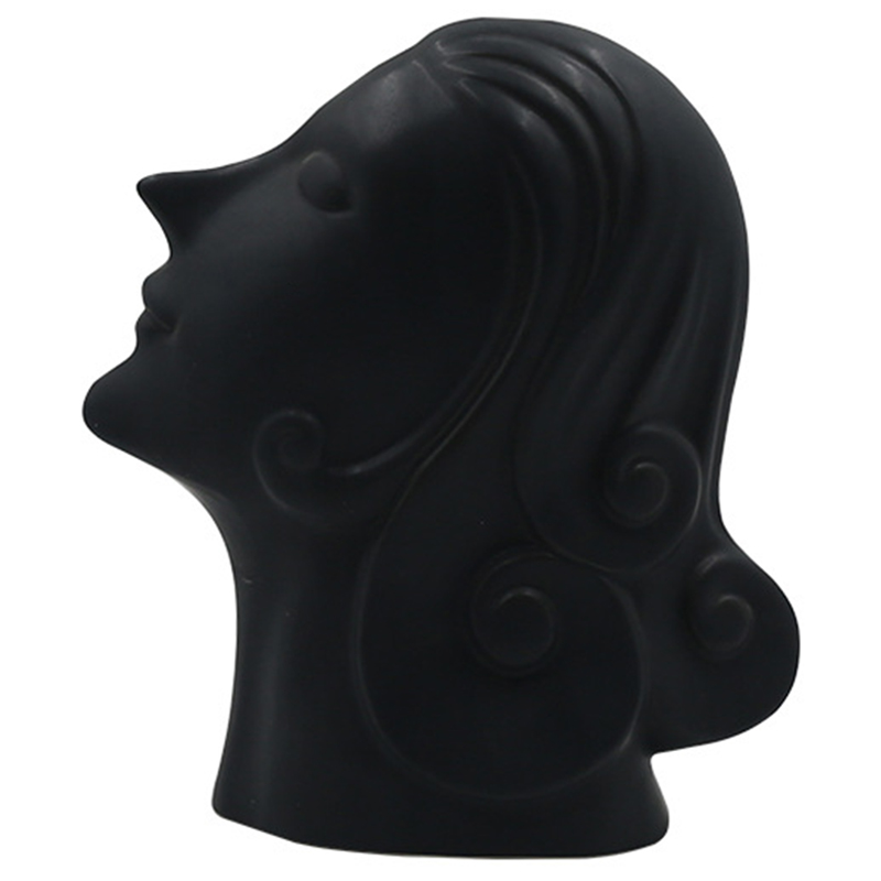 Статуэтка Side Profile Black Statuette Черный Статуэтка Side Profile Black Statuette Черный в Костроме | Loft Concept