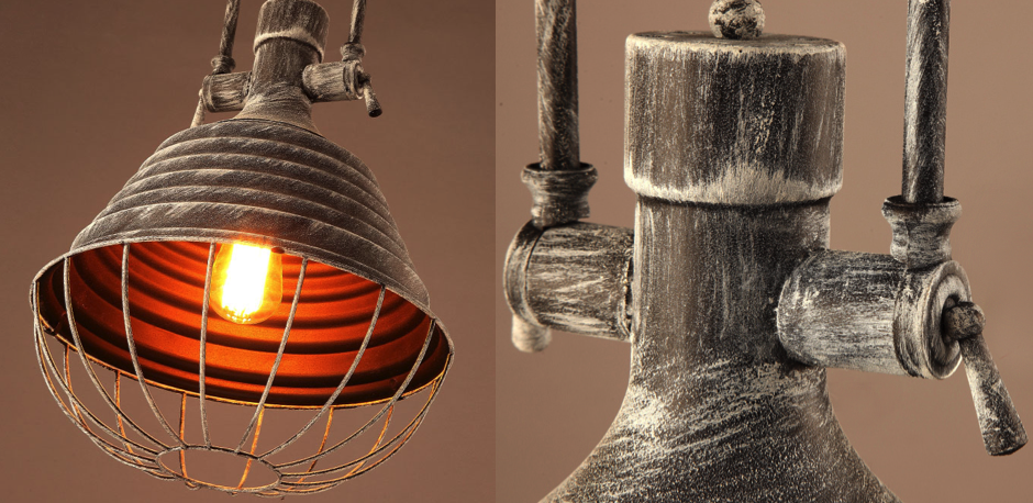 Подвесной светильник Retrika Grey Pendant Подвесной светильник Retrika Grey Pendant - Loft-Concept в Костроме