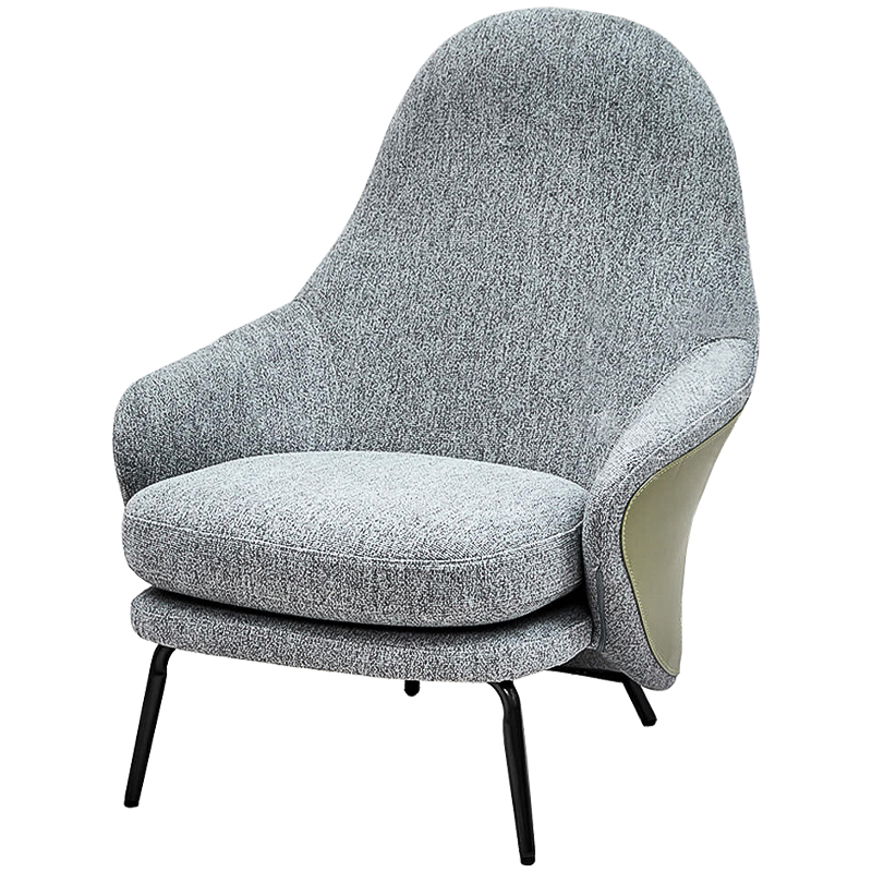 Кресло Alamea Chair Черный Серый Зеленый шалфей Кресло Alamea Chair Черный Серый Зеленый шалфей в Костроме | Loft Concept