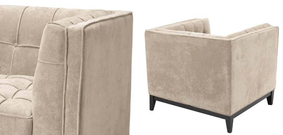 Кресло Eichholtz Chair Aldgate Greige Кресло Eichholtz Chair Aldgate Greige - Loft-Concept в Костроме