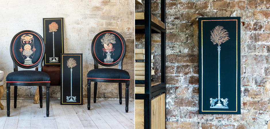 Постер Column With Coral Poster Постер Column With Coral Poster - Loft-Concept в Костроме
