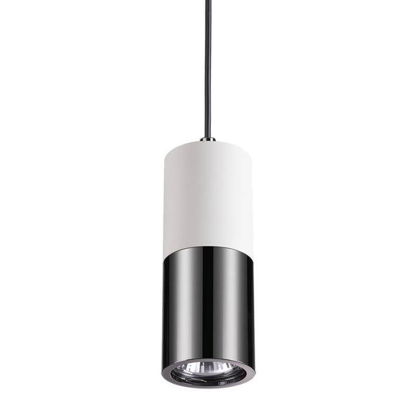 Подвесной светильник Modern Illumination Black & White Белый Черный Подвесной светильник Modern Illumination Black & White Белый Черный в Костроме | Loft Concept
