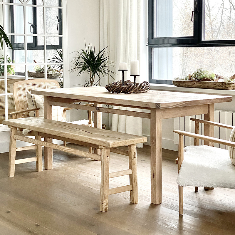 Обеденный стол Reena Dinner Table Древесина Обеденный стол Reena Dinner Table Древесина в Костроме | Loft Concept