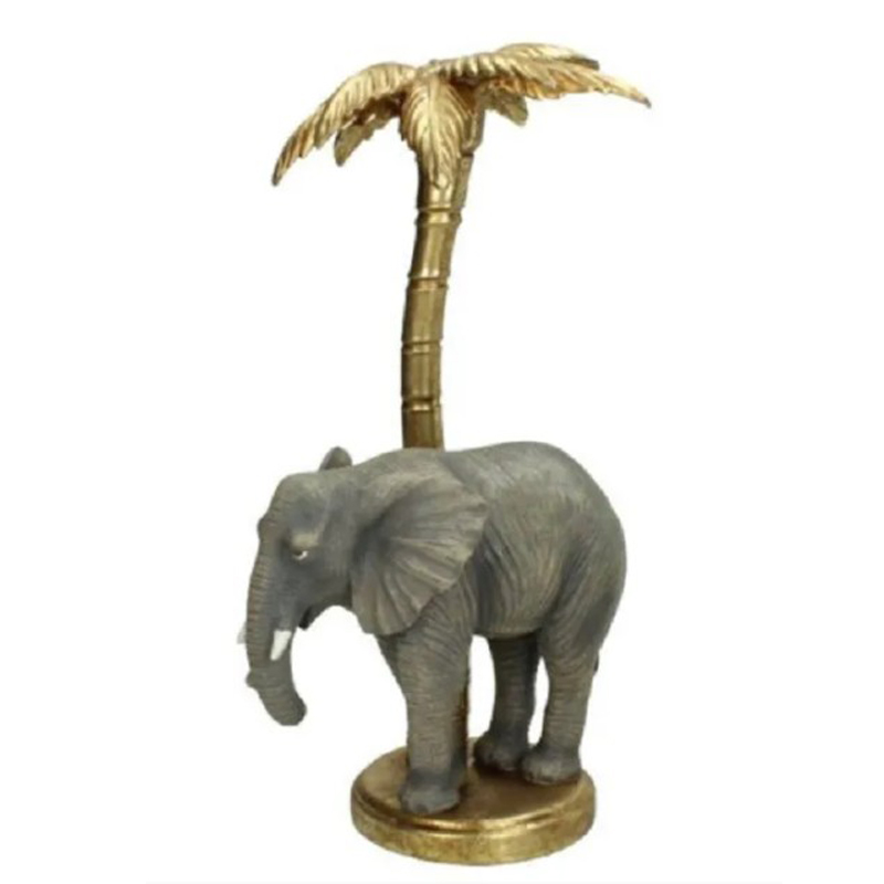 Подсвечник Elephant Серый Золотой Подсвечник Elephant Серый Золотой в Костроме | Loft Concept
