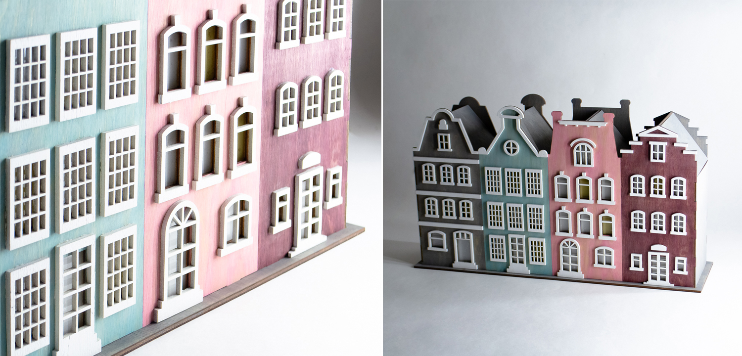 Настольная лампа Dutch Houses - фото