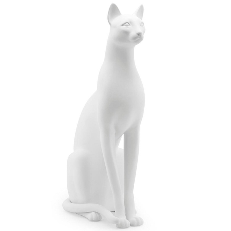 Статуэтка Abhika Egyptian Cat White Белый Статуэтка Abhika Egyptian Cat White Белый в Костроме | Loft Concept