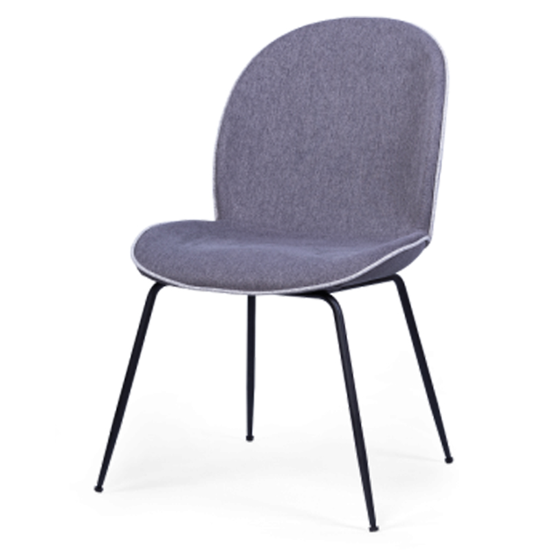 Стул Bleon Chair Серо-голубой Черный Стул Bleon Chair Серо-голубой Черный в Костроме | Loft Concept