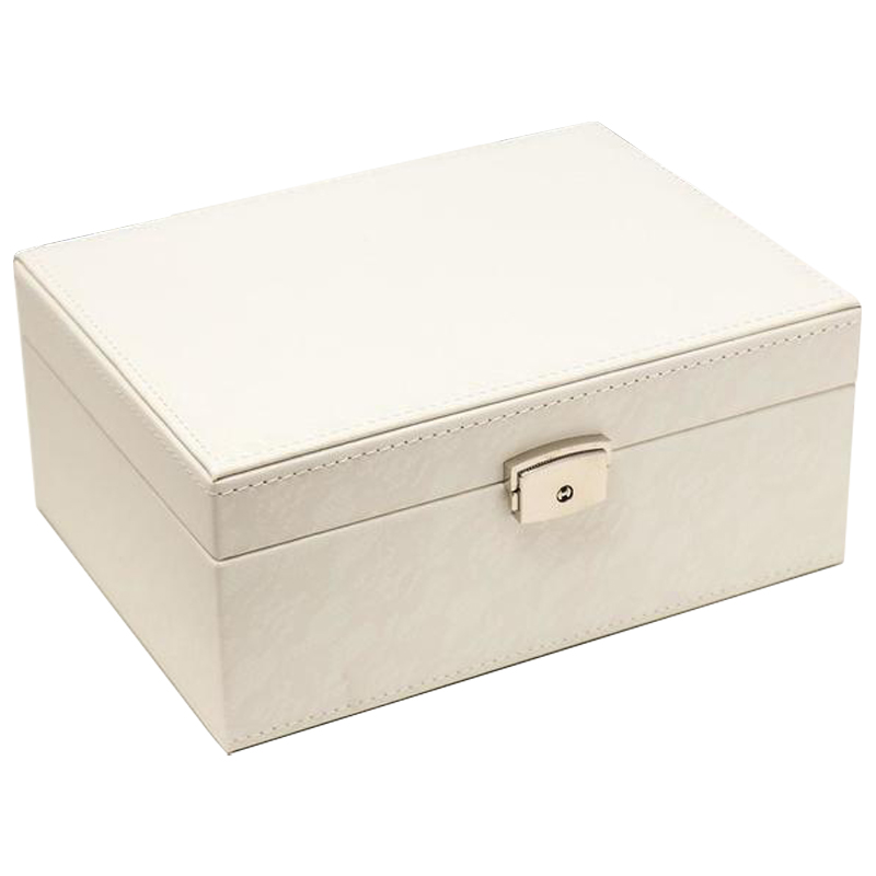 Шкатулка Blanco Jewerly Organizer Box Белый Шкатулка Blanco Jewerly Organizer Box Белый в Костроме | Loft Concept