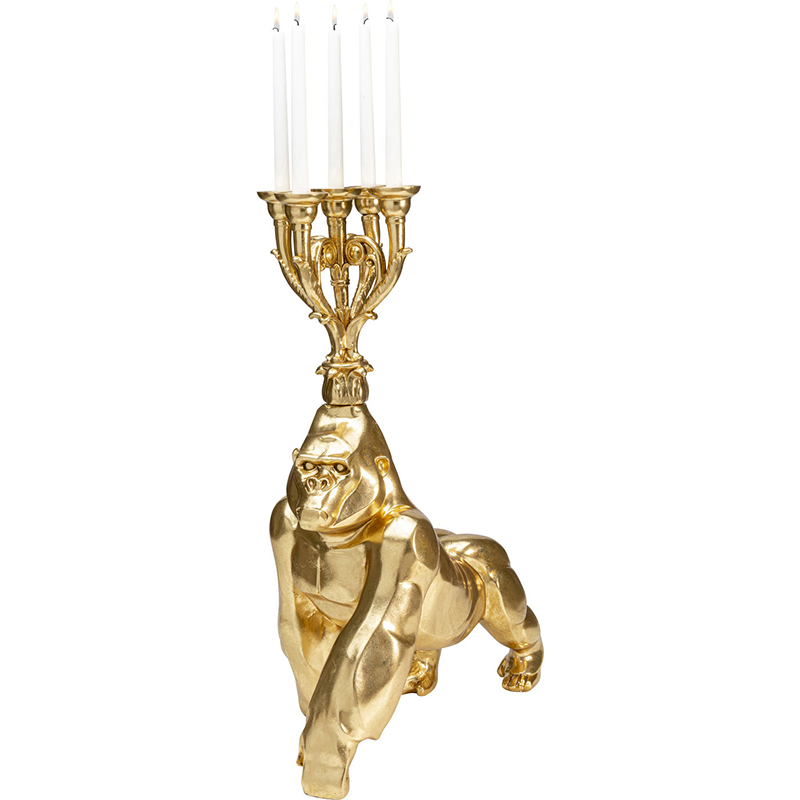 Подсвечник Golden Gorilla Золотой Подсвечник Golden Gorilla Золотой в Костроме | Loft Concept