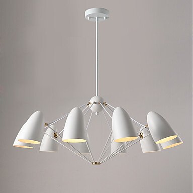 Люстра JLYLITE 10-Light Sputnik Chandelier White Белый Люстра JLYLITE 10-Light Sputnik Chandelier White Белый в Костроме | Loft Concept