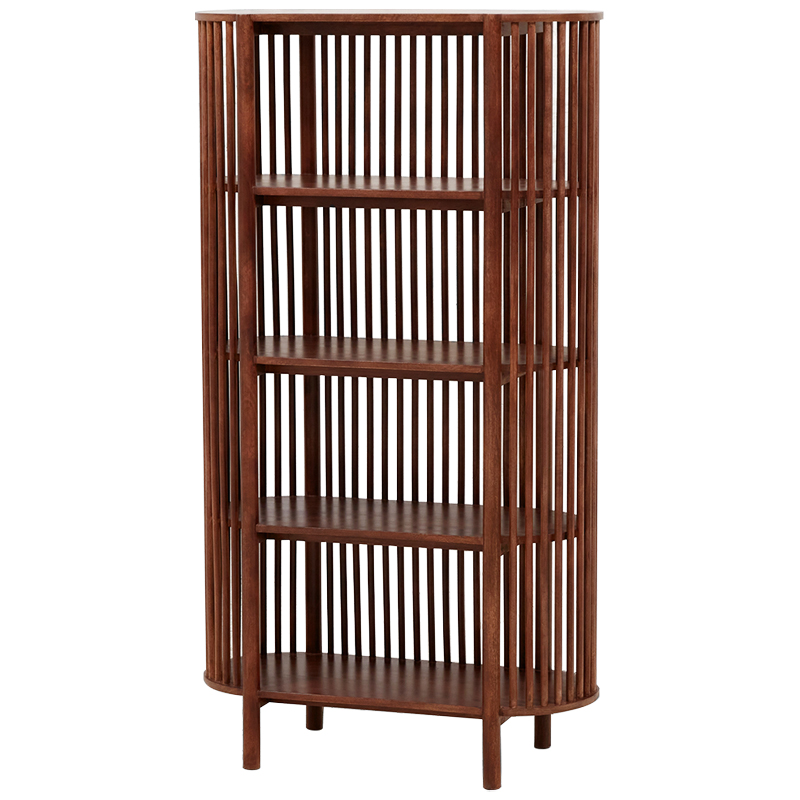 Стеллаж Cesaire Wood Rack Коричневый Стеллаж Cesaire Wood Rack Коричневый в Костроме | Loft Concept