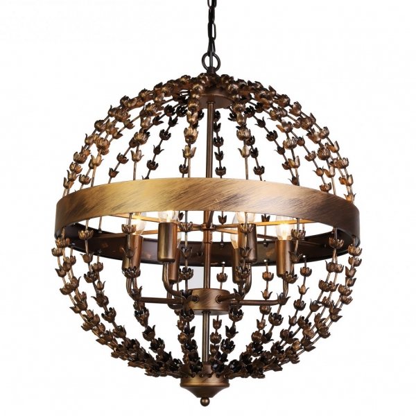 Люстра Sphere antic Pendant Bronze Темная бронза Люстра Sphere antic Pendant Bronze Темная бронза в Костроме | Loft Concept