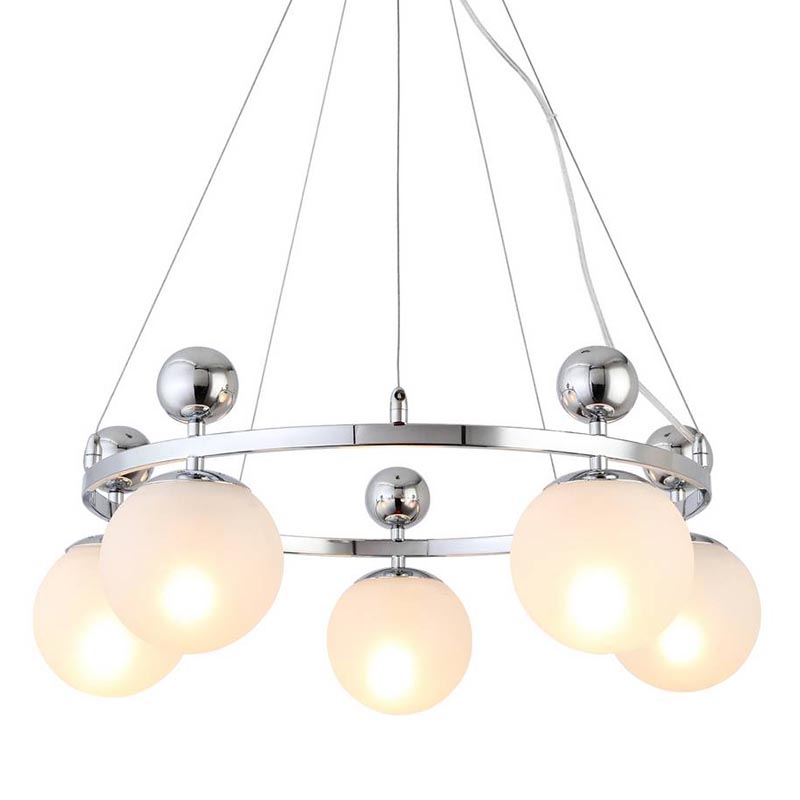 Люстра Demian Chrome Chandelier Хром Люстра Demian Chrome Chandelier Хром в Костроме | Loft Concept