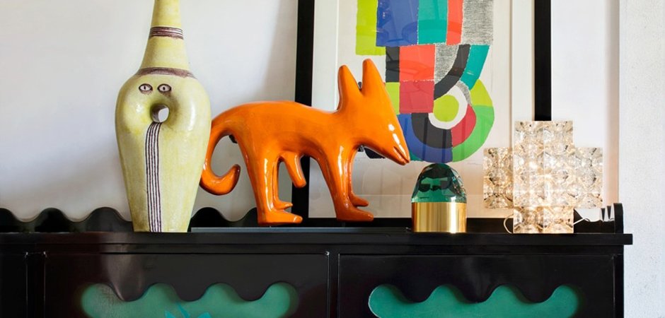 Керамическая собака Gerard Druye Ceramics Керамическая собака Gerard Druye Ceramics - Loft-Concept в Костроме