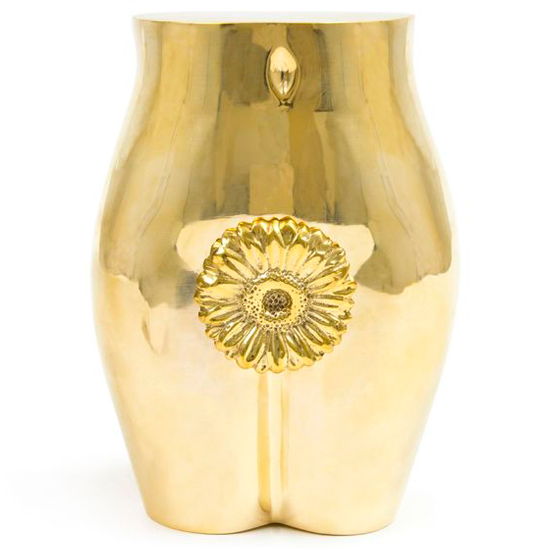 Ваза EDIE VASE Gold Глянцевое золото Ваза EDIE VASE Gold Глянцевое золото в Костроме | Loft Concept