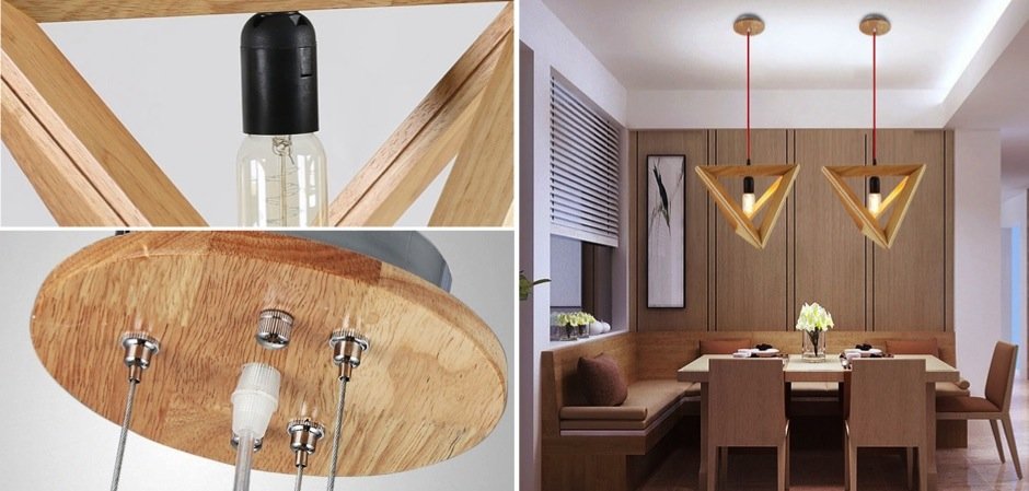 Подвесной светильник Tetraedr Woody Подвесной светильник Tetraedr Woody - Loft-Concept в Костроме