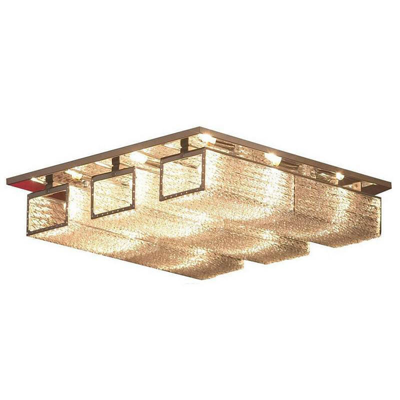Потолочный светильник Munavir Ceiling Lamp Хром Прозрачный (Transparent) Потолочный светильник Munavir Ceiling Lamp Хром Прозрачный (Transparent) в Костроме | Loft Concept
