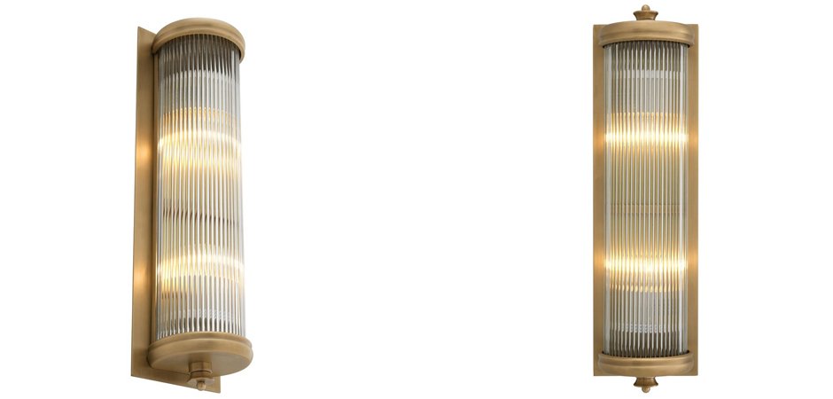 Бра Wall Lamp Glorious L Brass Бра Wall Lamp Glorious L Brass - Loft-Concept в Костроме