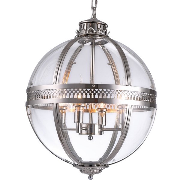 Люстра Sphere Old Roman Chandelier Chrome Хром Люстра Sphere Old Roman Chandelier Chrome Хром в Костроме | Loft Concept