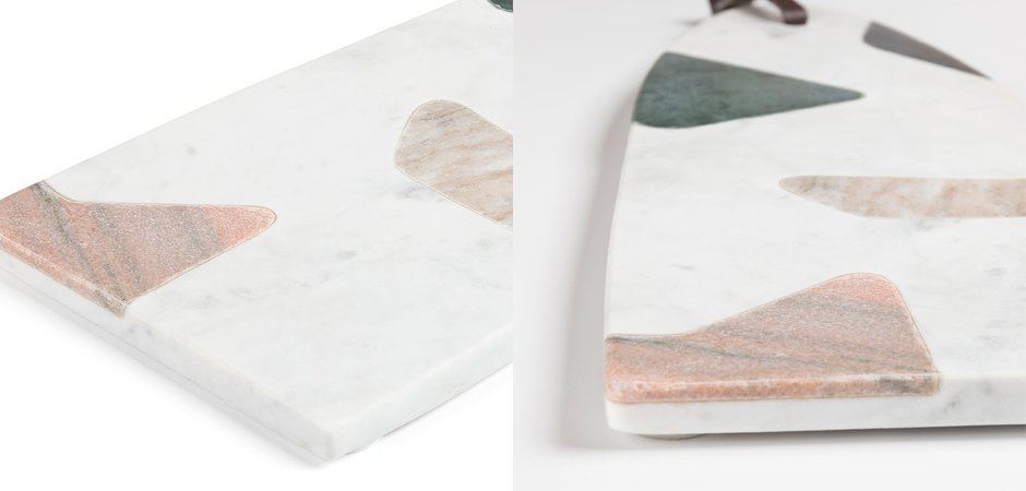 Разделочная доска Pastel Spots Triangle Разделочная доска Pastel Spots Triangle - Loft-Concept в Костроме