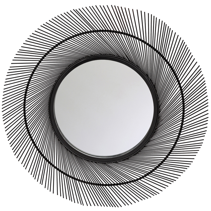 Зеркало Black Comet Mirror Зеркало Черный Золотой Зеркало Black Comet Mirror Зеркало Черный Золотой в Костроме | Loft Concept