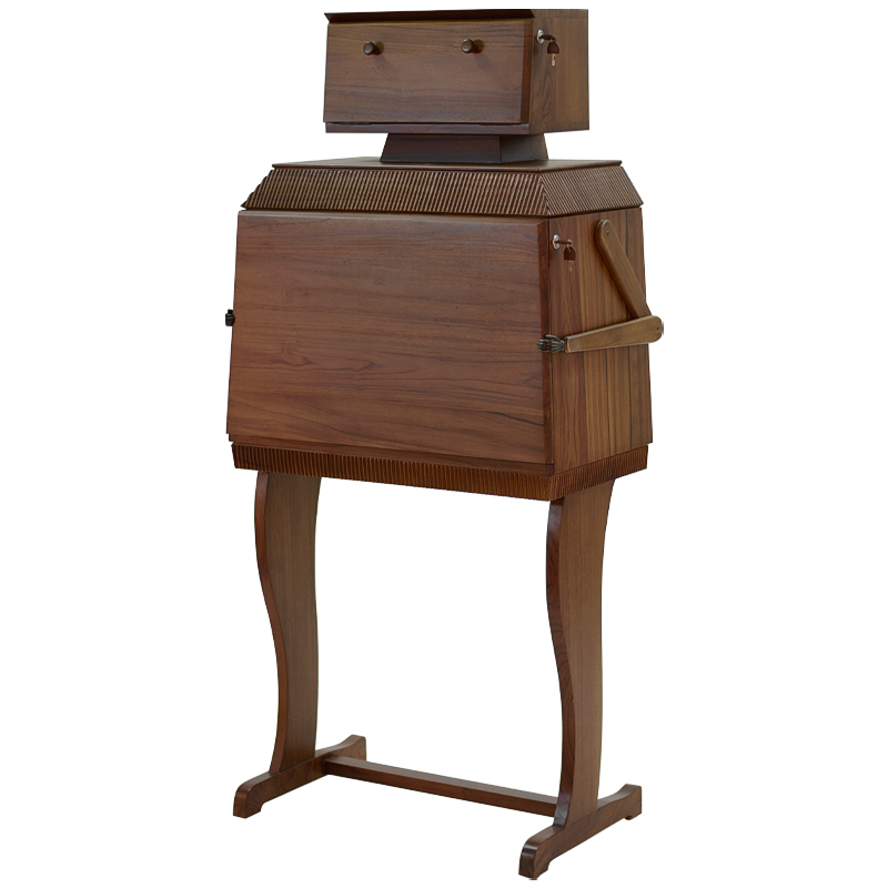 Бар в виде робота дерево шпон Wooden Robot Bar Коричневый Бар в виде робота дерево шпон Wooden Robot Bar Коричневый в Костроме | Loft Concept