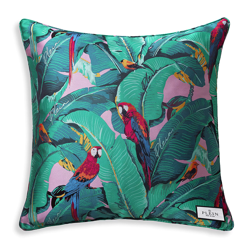 Подушка Philipp Plein Cushion Parrot 50 x 50 Мульти Подушка Philipp Plein Cushion Parrot 50 x 50 Мульти в Костроме | Loft Concept