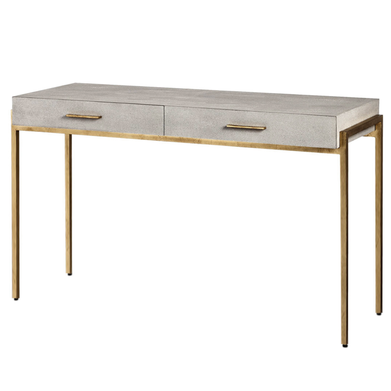 Gaston Stingray Texture Console Gray Консоль Серый скат Золотой Серый Gaston Stingray Texture Console Gray Консоль Серый скат Золотой Серый в Костроме | Loft Concept