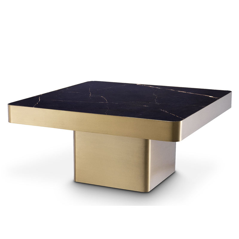 Кофейный стол Eichholtz COFFEE TABLE LUXUS Латунь Кофейный стол Eichholtz COFFEE TABLE LUXUS Латунь в Костроме | Loft Concept