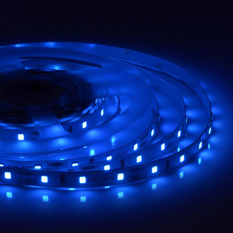 Светодиодная лента 4,8W/m 60LED/m 3528SMD синий Светодиодная лента 4,8W/m 60LED/m 3528SMD синий - Loft-Concept в Костроме