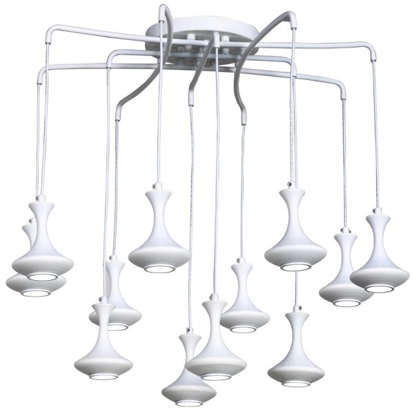 Люстра Tracery Pendant White Белый Люстра Tracery Pendant White Белый в Костроме | Loft Concept