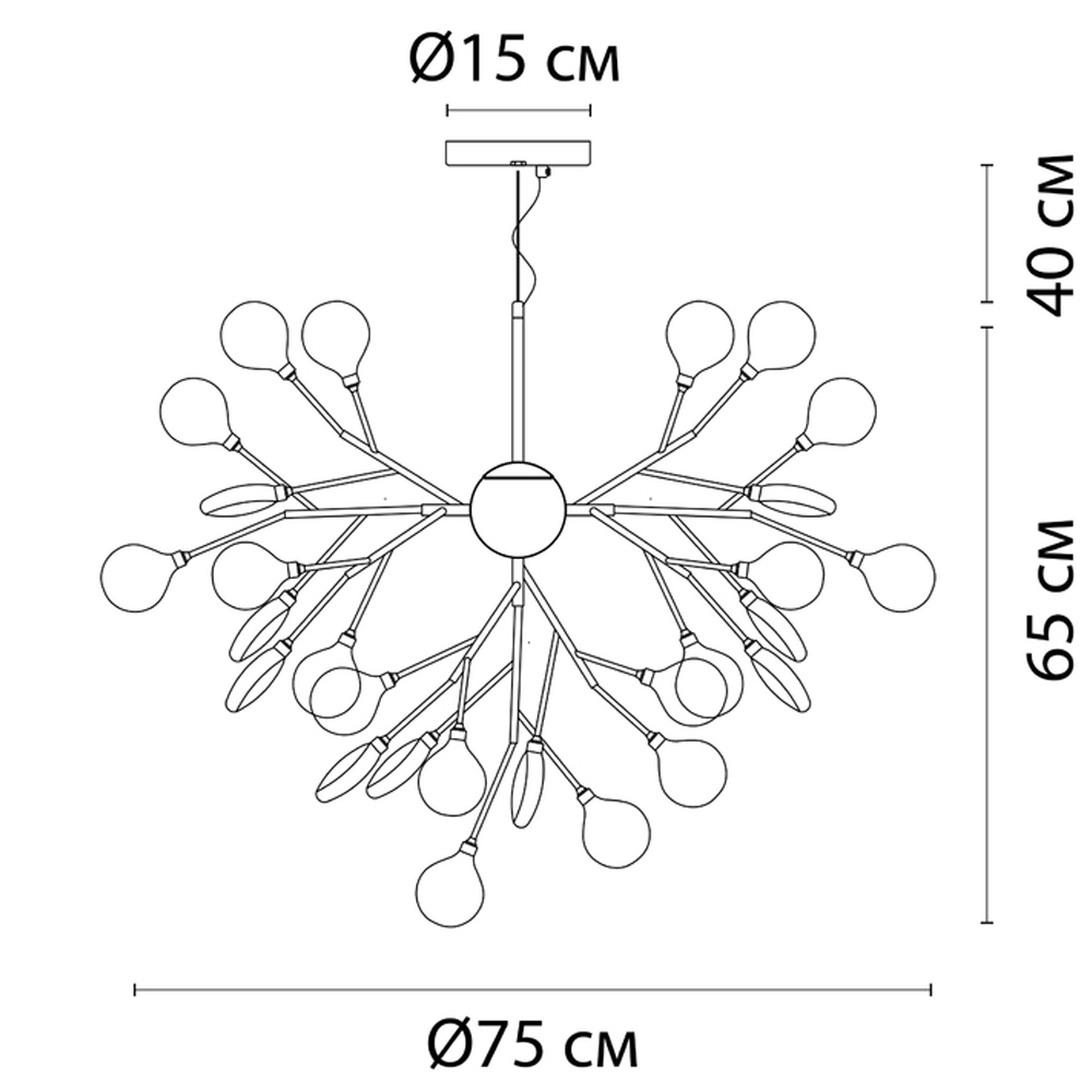 Люстра Jenell Lamp Люстра Jenell Lamp в Костроме