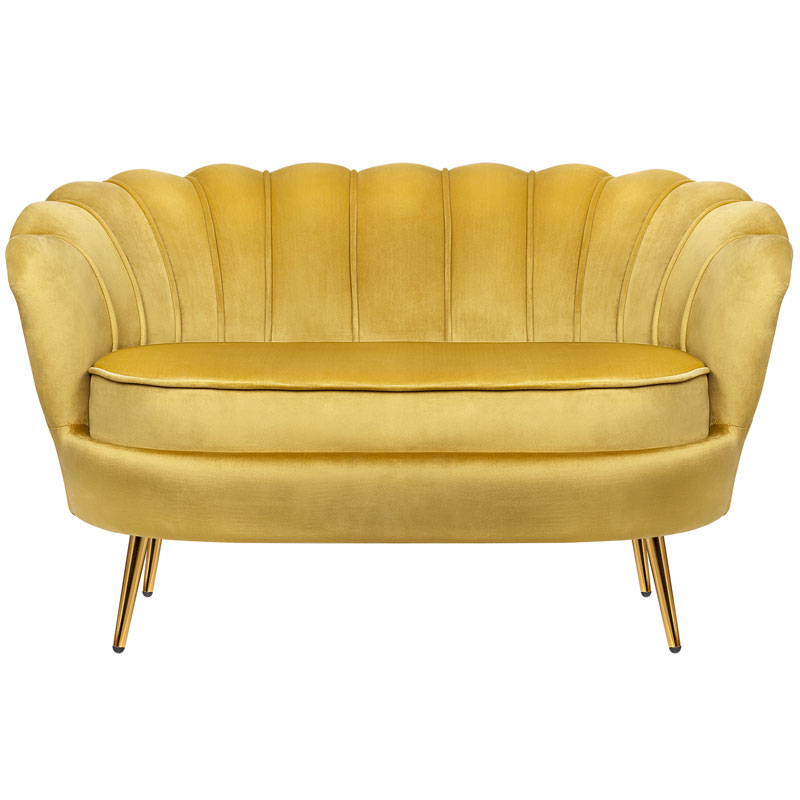 Диван желтый seashell yellow Желтый Диван желтый seashell yellow Желтый в Костроме | Loft Concept