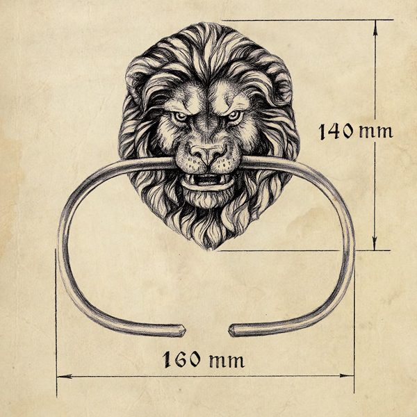 Держатель для туалетной бумаги Bronze Lion Держатель для туалетной бумаги Bronze Lion в Костроме