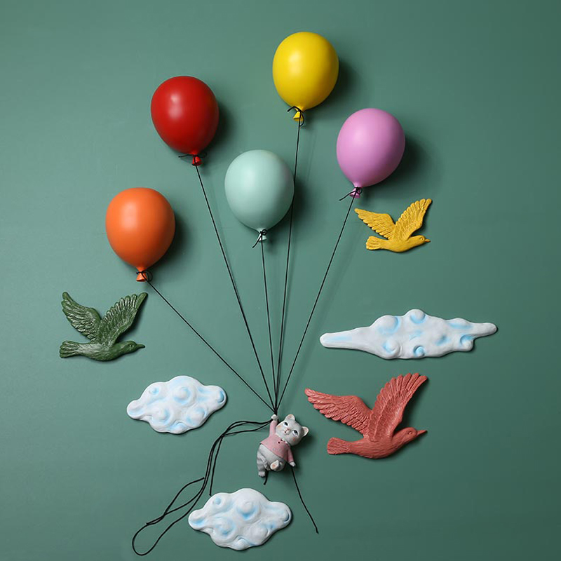 Аксессуар на стену Kitten on Balloon Мульти Аксессуар на стену Kitten on Balloon Мульти в Костроме | Loft Concept
