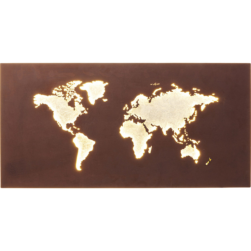 Бра World Map Коричневый Бра World Map Коричневый в Костроме | Loft Concept