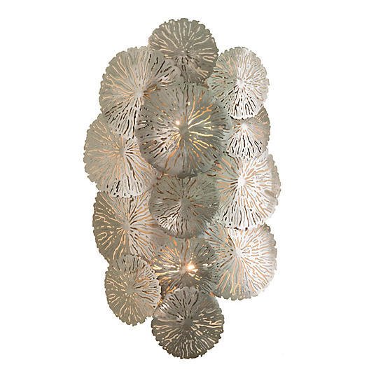 Бра Lily Pad Wall Sconce Nickel Серебряный Бра Lily Pad Wall Sconce Nickel Серебряный в Костроме | Loft Concept