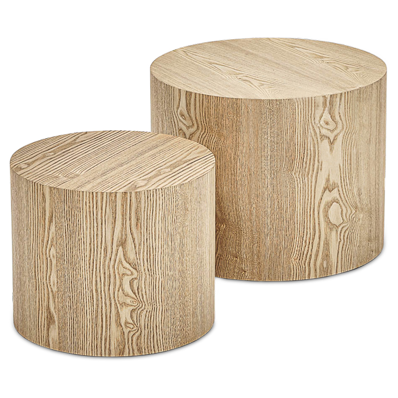 Комплект кофейных столов Amato Wood Coffee Table Древесина Комплект кофейных столов Amato Wood Coffee Table Древесина в Костроме | Loft Concept