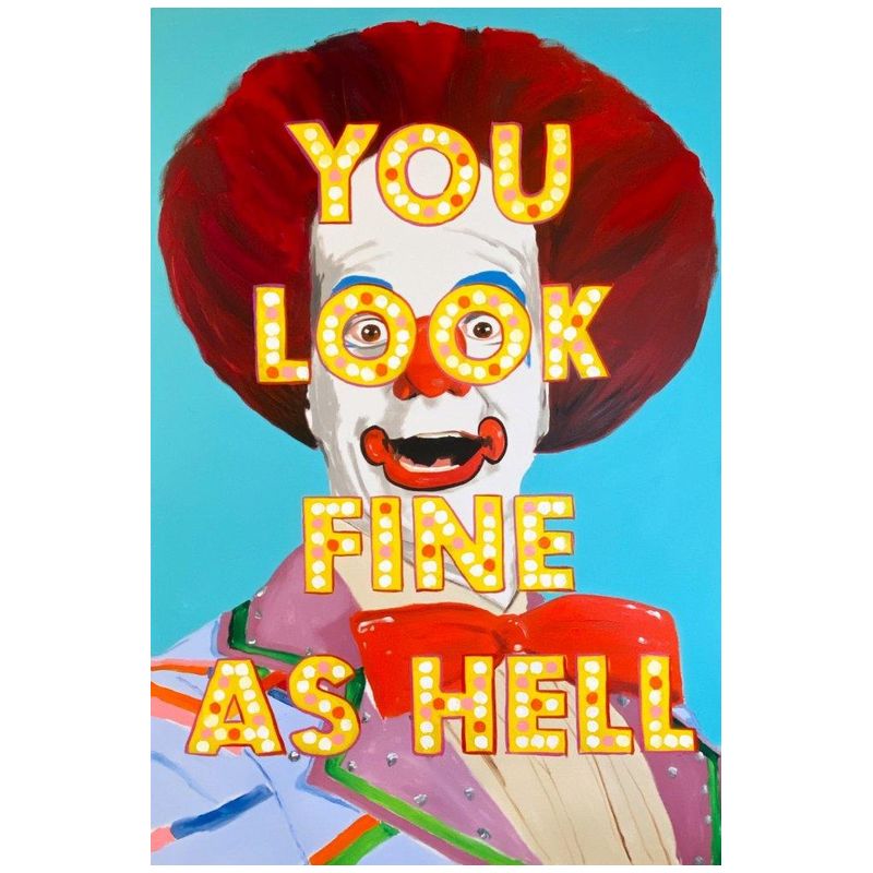 Картина “You Look Fine as Hell” Мульти Картина “You Look Fine as Hell” Мульти в Костроме | Loft Concept