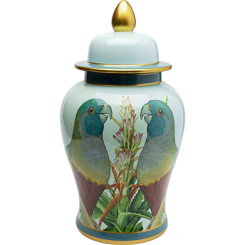 Ваза Porcelain Vase Parrots Мульти Ваза Porcelain Vase Parrots Мульти в Костроме | Loft Concept