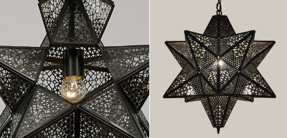 Люстра Morocco Black Star Люстра Morocco Black Star - Loft-Concept в Костроме