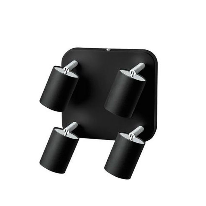 Настенный спот Celis Spot Wall Four Lamp black Черный Настенный спот Celis Spot Wall Four Lamp black Черный в Костроме | Loft Concept