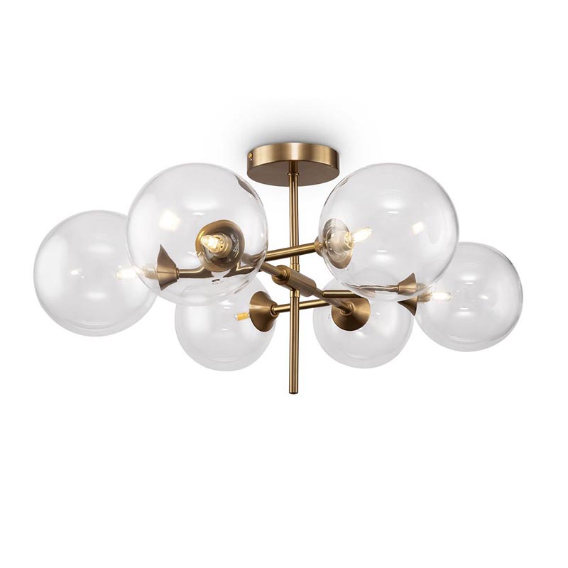Потолочная люстра Gallotti & Radice Bronze 6 Бронза Потолочная люстра Gallotti & Radice Bronze 6 Бронза в Костроме | Loft Concept